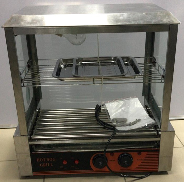 HOT DOG GRILL MACHINE ICHG-7B IR-HG7B 110V 1.05KW 60HZ FOOD WARMER