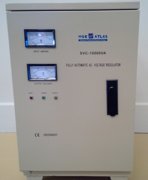 VOLTAGE REGULATOR 10000W MGE ATLAS AUTOVOLT AVR SVC-10000VA