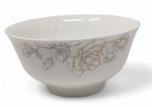 BOWL CERAMIC BOW-59 5.5" X 3" WHITE