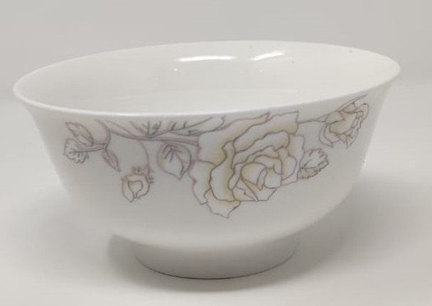 BOWL CERAMIC BOW-59 5.5" X 3" WHITE