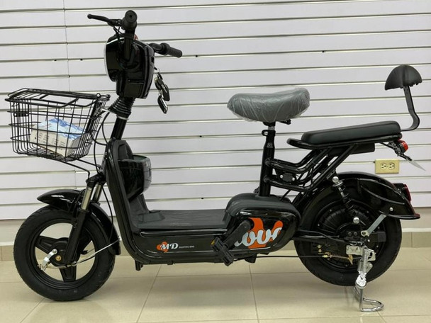 ELECTRIC BIKE MD LOVE SM-BLACK WITH ALARM AND CHARGER