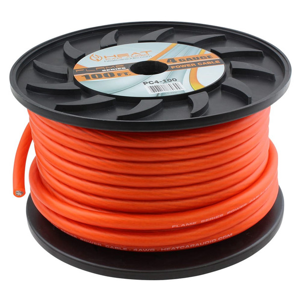 POWER CABLE CAR 4G I-HEAT-PC4-100 ORANGE BLASTKING SOLD PER YD