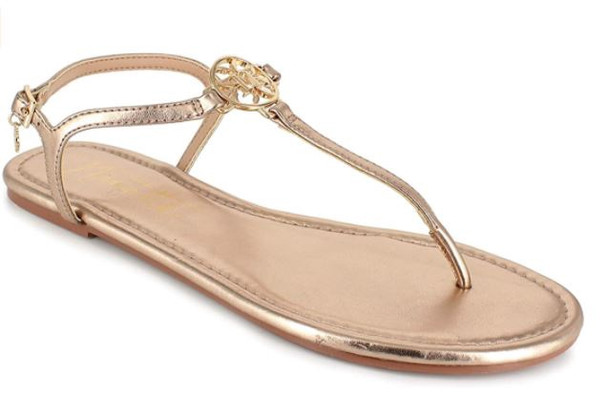 Footwear Nanette Lepore Women's Taylor Flat Sandal gold