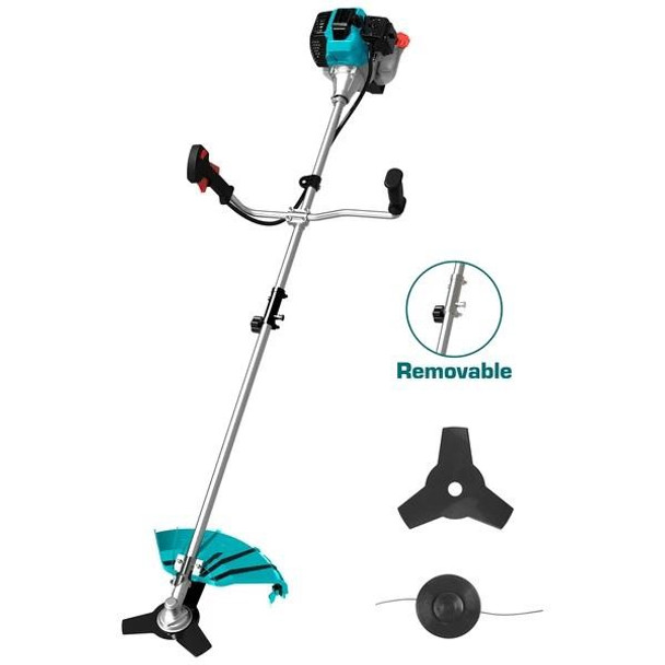 GRASS TRIMMER BRUSH CUTTER TOTAL TP5434421 GAS 42.7cc