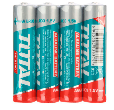 Total 4 Pieces 1.5V LR6 AA Alkaline Battery - THAB2A01