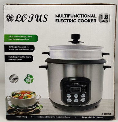 lotus foods stainless steel rice cooker