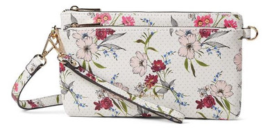 Nanette Lepore Shelia solid crossbody bag in light blue or mint green. Nanette Lepore Shelia solid crossbody bag in light blue or  main image 2