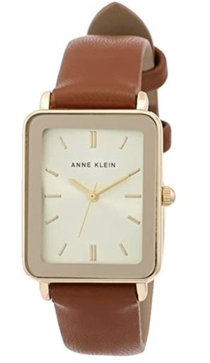 Watch Anne Klein Strap Brown 3702CHHY - A. Ally & Sons display picture 2