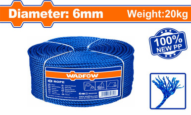 Swos Rope ROPE WADFOW 1/4/6MM 20KG/44LBS ROLL WRZ2306 (1300M LENGHT) - A. Ally & Sons