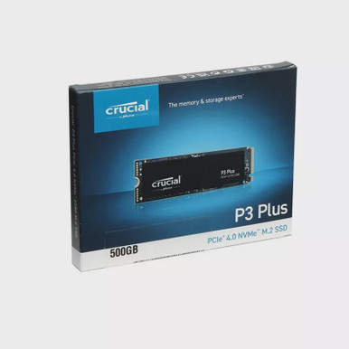 COMPUTER HARD DRIVE SSD M.2 2280 500GB CRUCIAL P3 PLUS PCIE 4.0