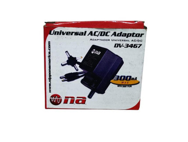 ADAPTOR AC/DC 300 MA N/AMERICA DV-3467 - A. Ally & Sons