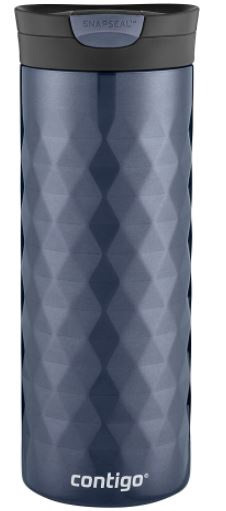 Travel Mug Contigo SNAPSEAL Kenton Vacuum-Insulated Stainless Steel 20 oz.,  Serenity - A. Ally & Sons