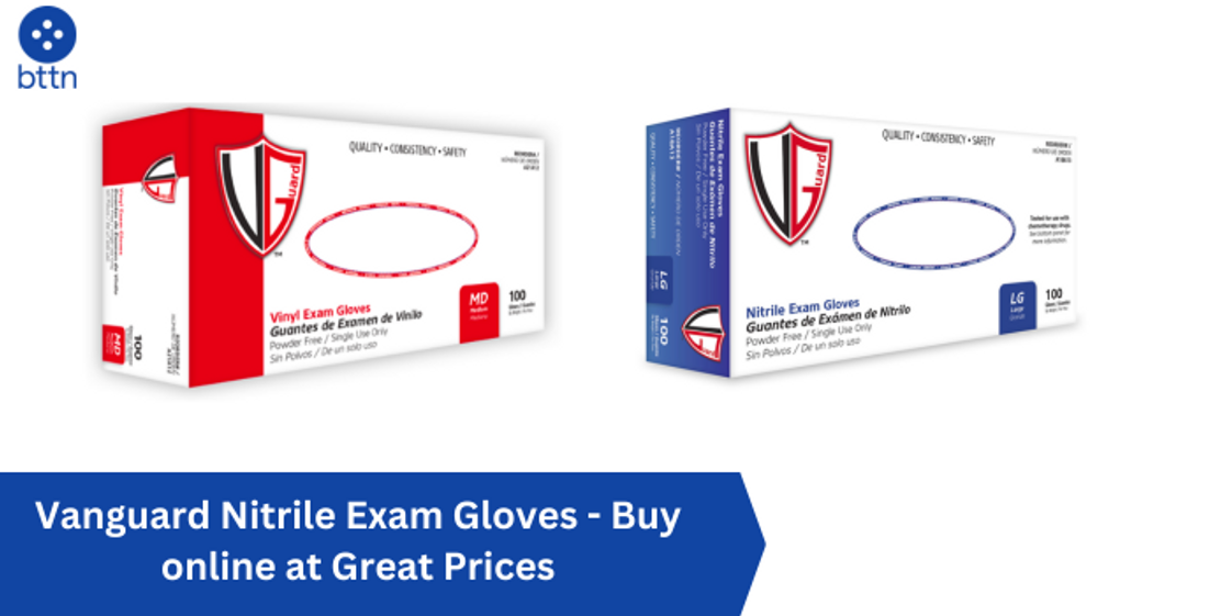 Vanguard Nitrile Exam Gloves - Buy online at Great Prices