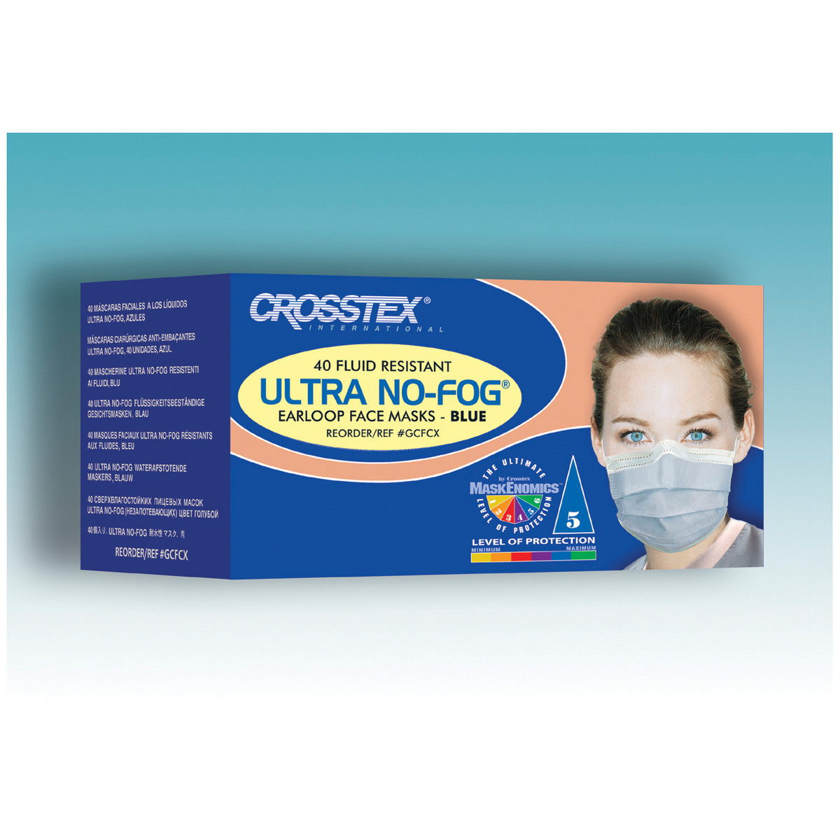 Crosstex Ultra No-Fog Earloop Mask