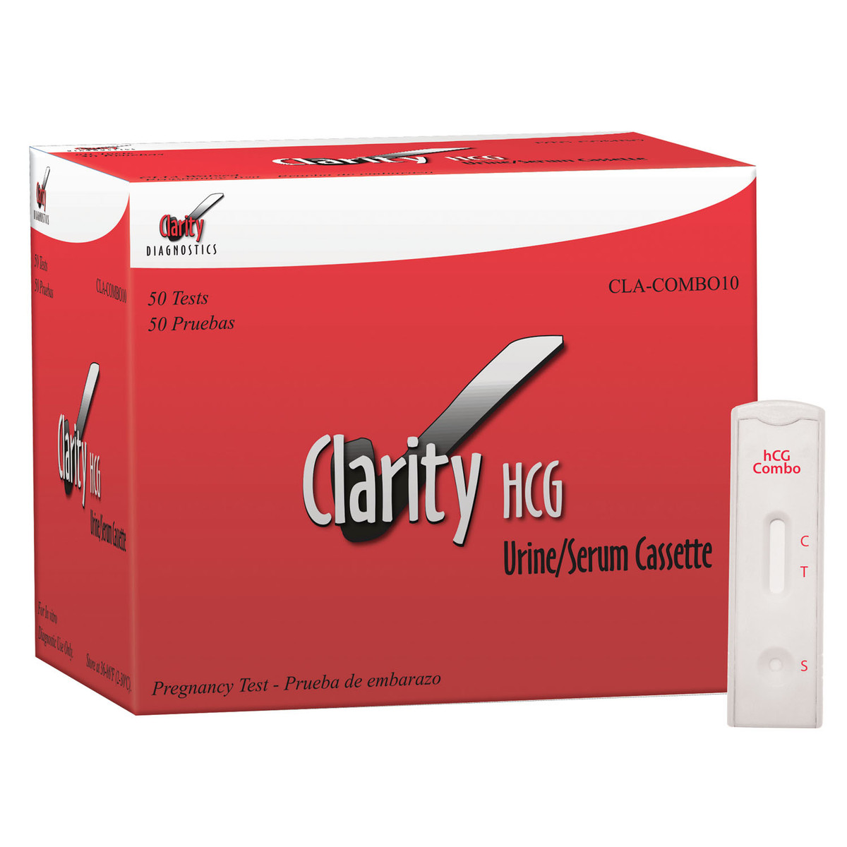 Clarity Diagnostics Pregnancy (10137_DTG-HCG25) Clarity Diagnostics Pregnancy (10137_DTG-HCG25)