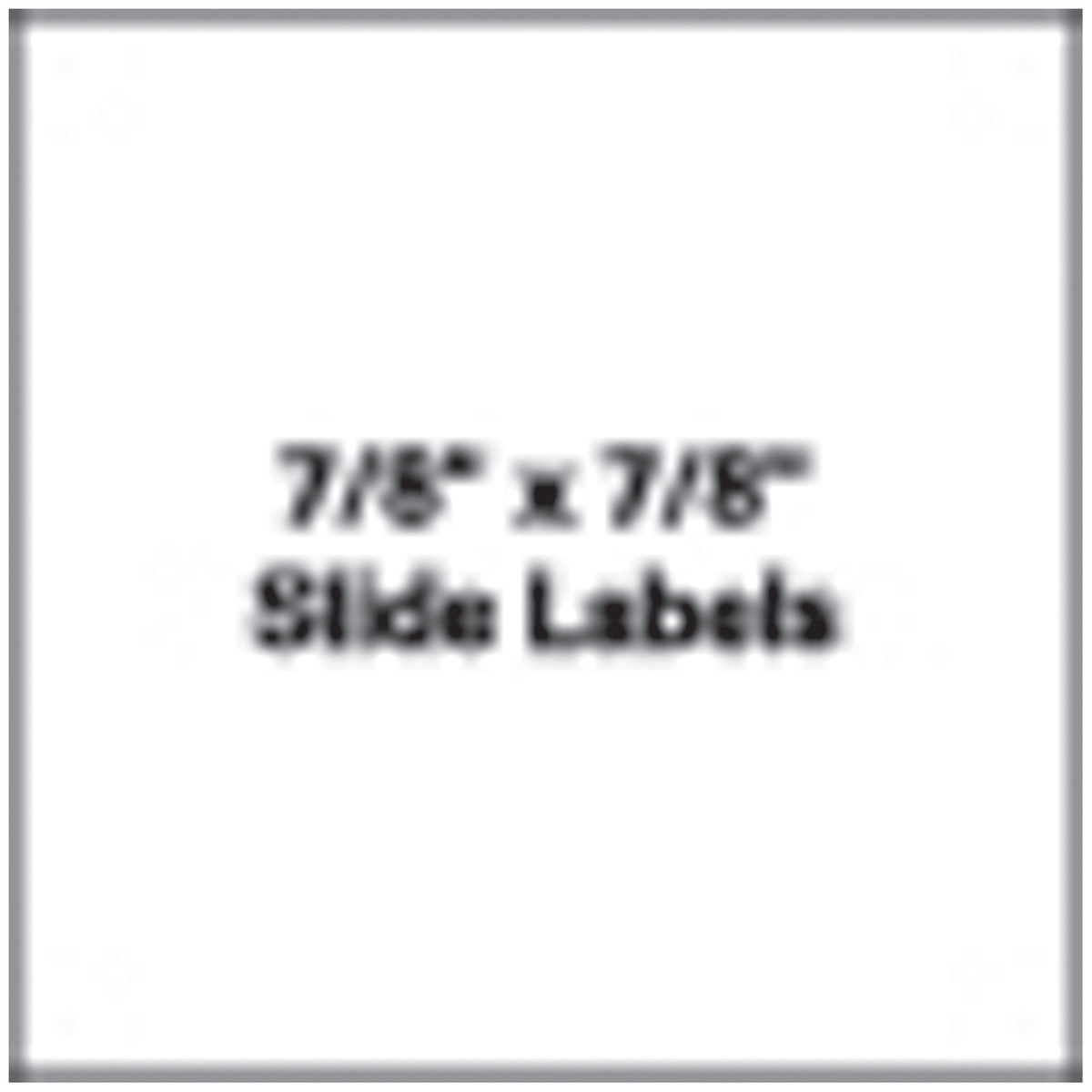 Timemed Microscope Slide Labels