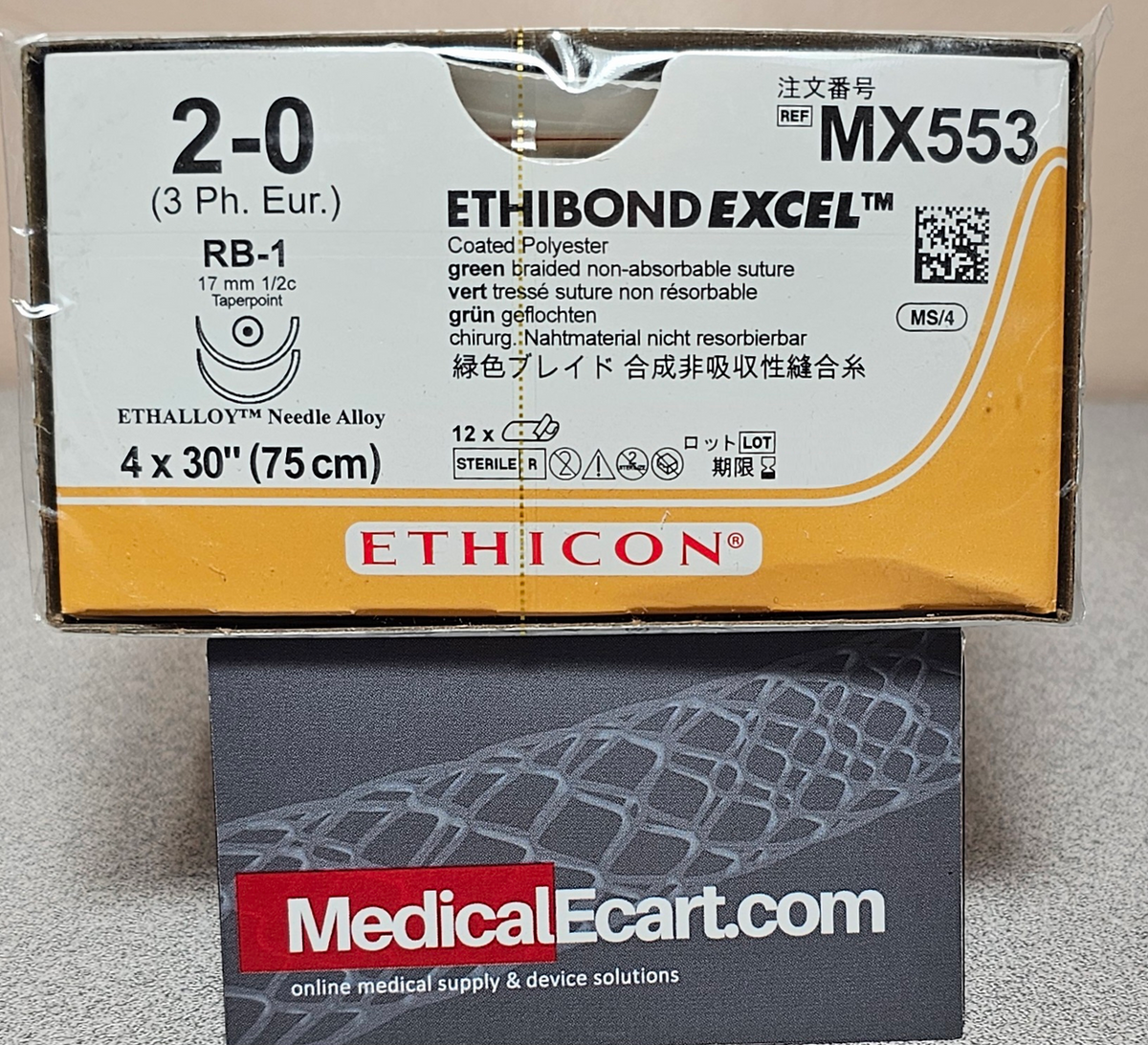Ethicon Ethibond Excel Polyester Sutures (10137_X871H)
