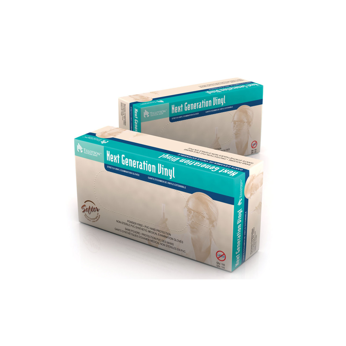Dynarex Tillotson Next Generation Non-Latex Polyvinyl Chloride (Pvc) Stretch Vinyl Glove
