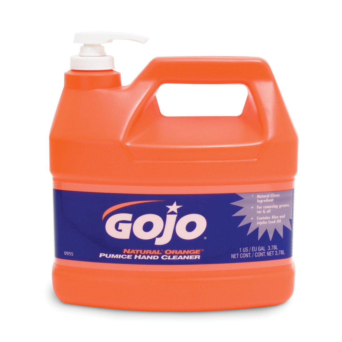 Gojo Natural Orange Pumice Hand Cleaner (10137_0955-04)