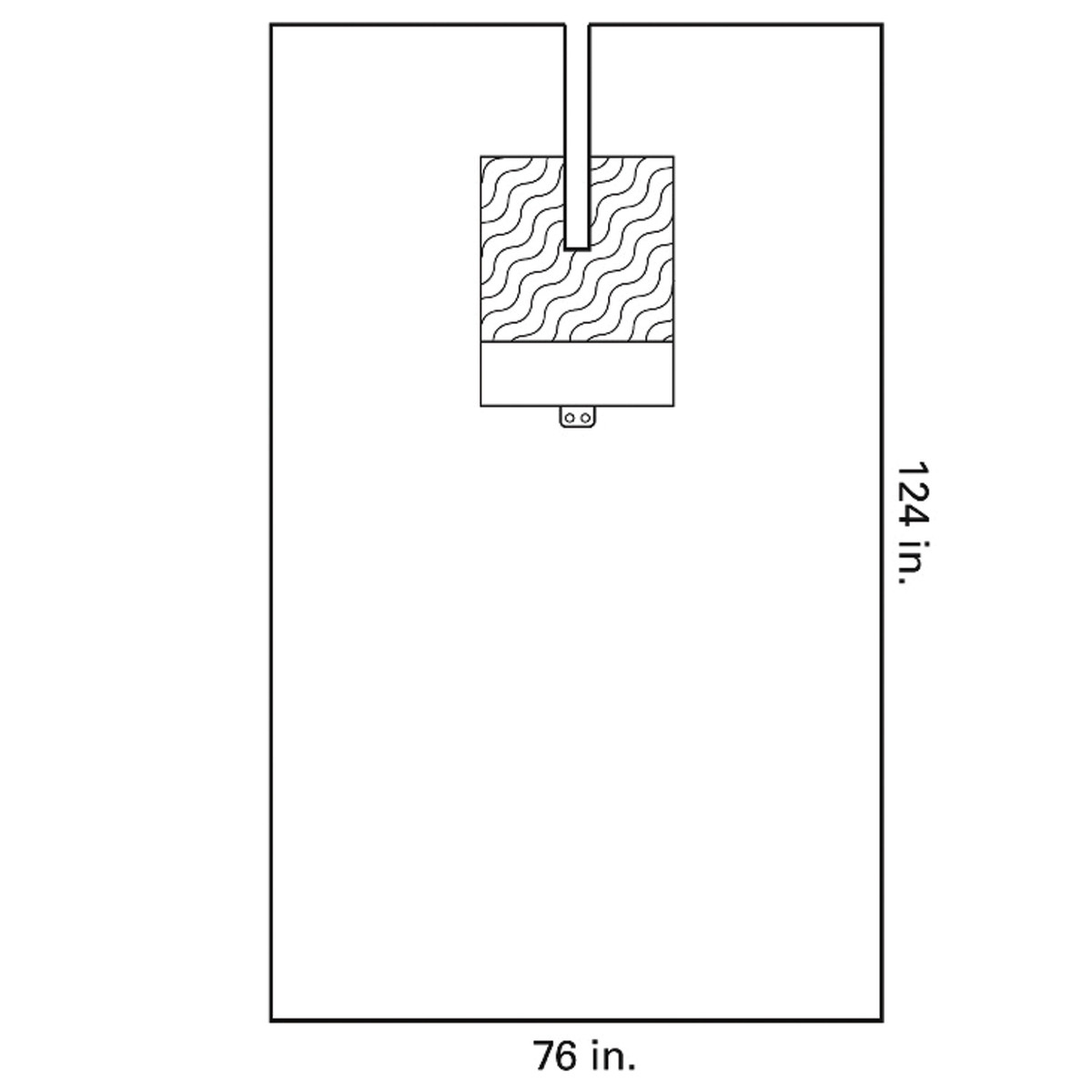 Halyard Eent Split Drape (10137_89352)