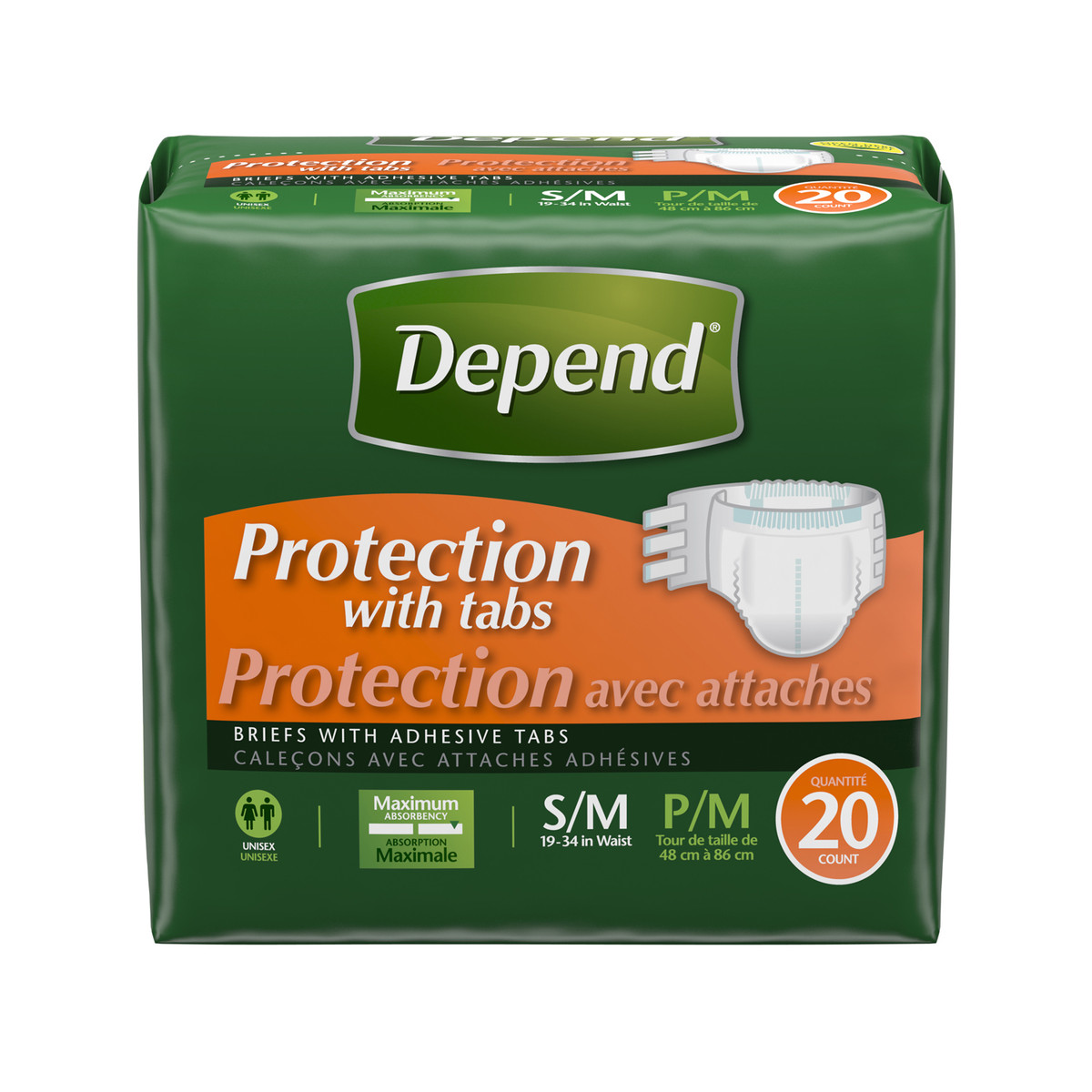 Kimberly-Clark Depend Overnite Briefs (10137_35456)