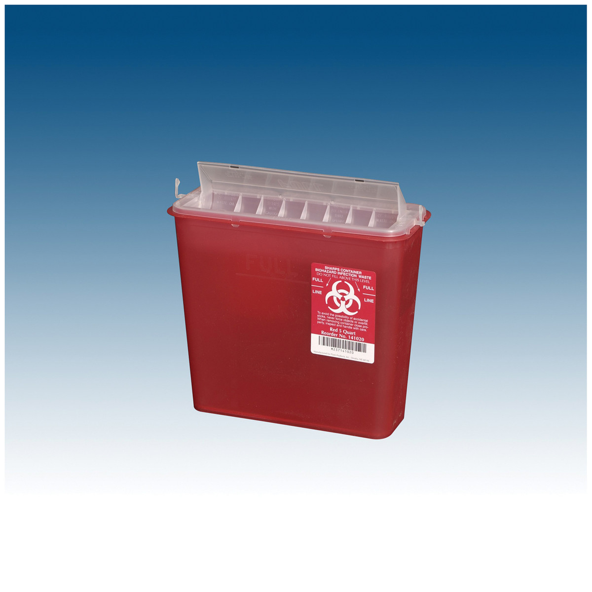 Plasti Wall Mounted Sharps Disposal System (10137_141020)