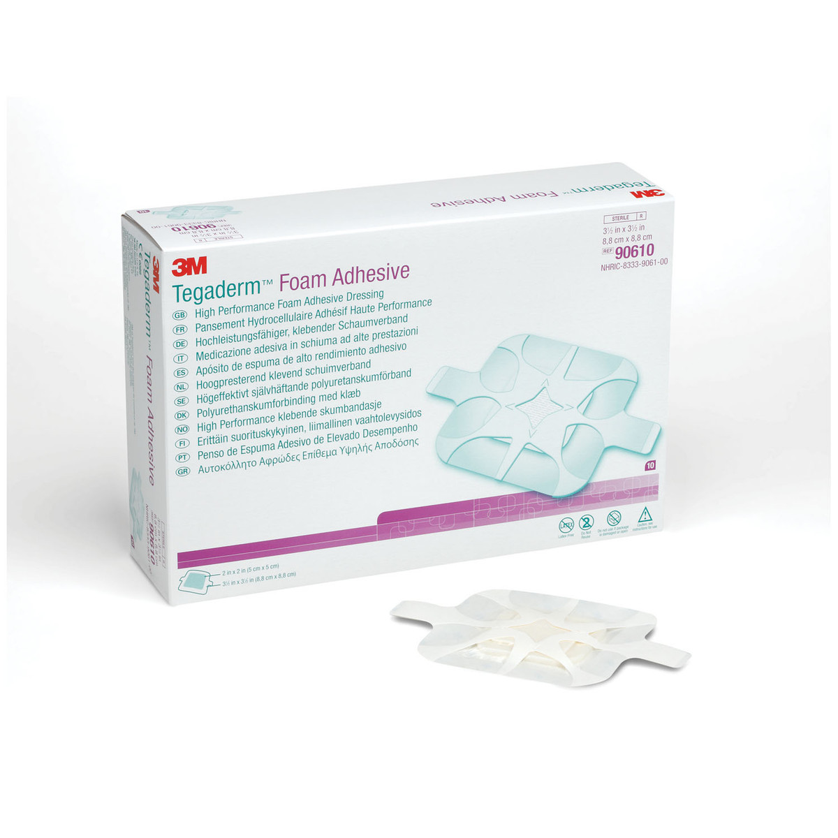 Solventum Tegaderm Foam Adhesive Dressing (10137_90610)