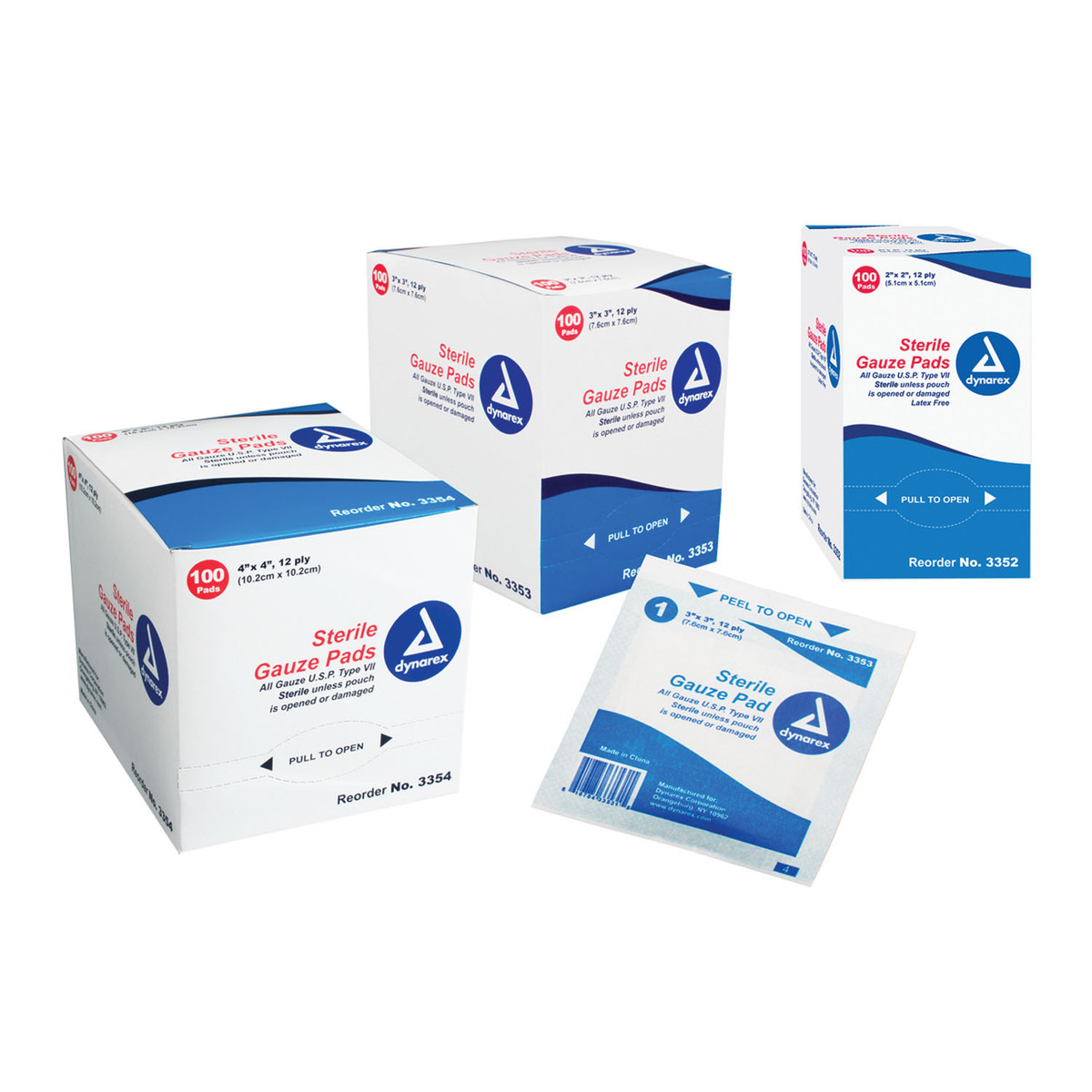 Dynarex Gauze Pads Dynarex Gauze Pads