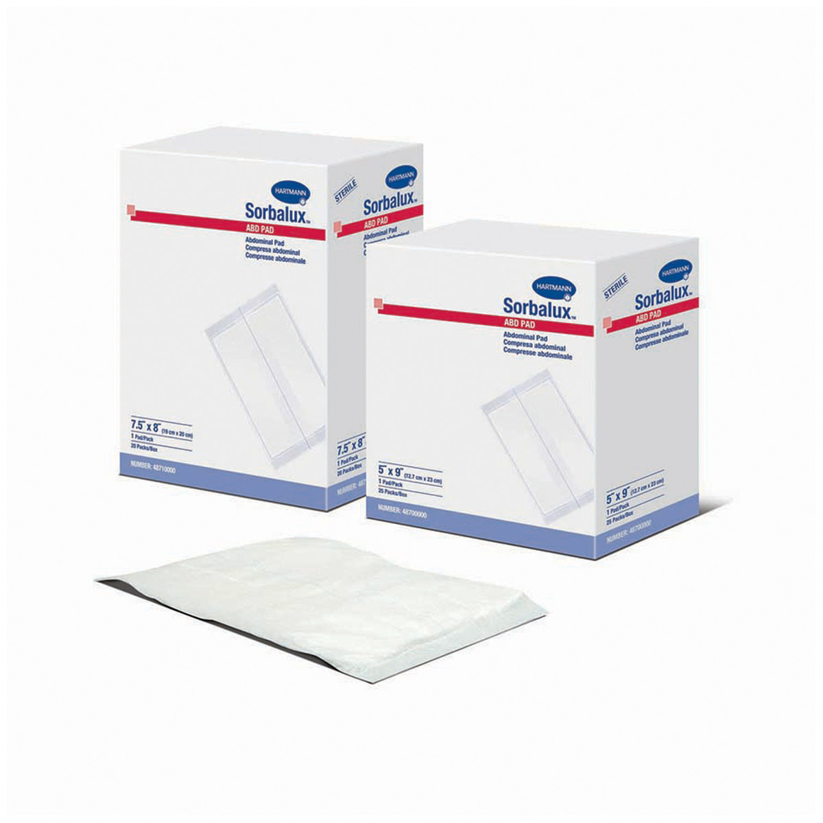 Hartmann Usa Sorbalux Abd Pads (10137_48700000)