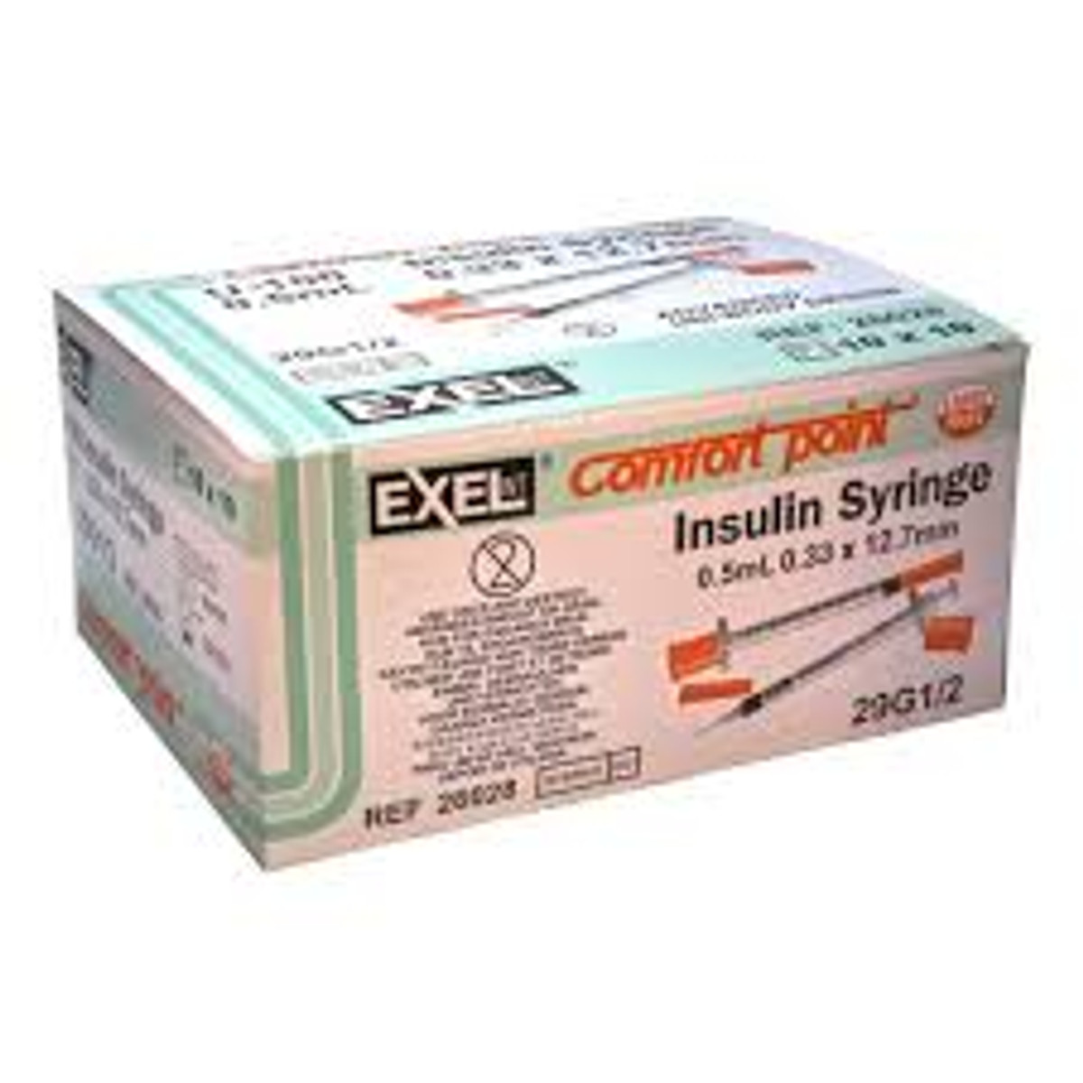 Exel Veterinary U-40 Insulin Syringe