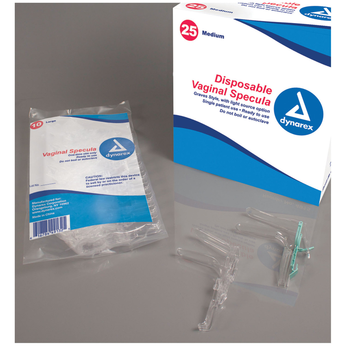 Dynarex Disposable Vaginal Specula - Graves Style