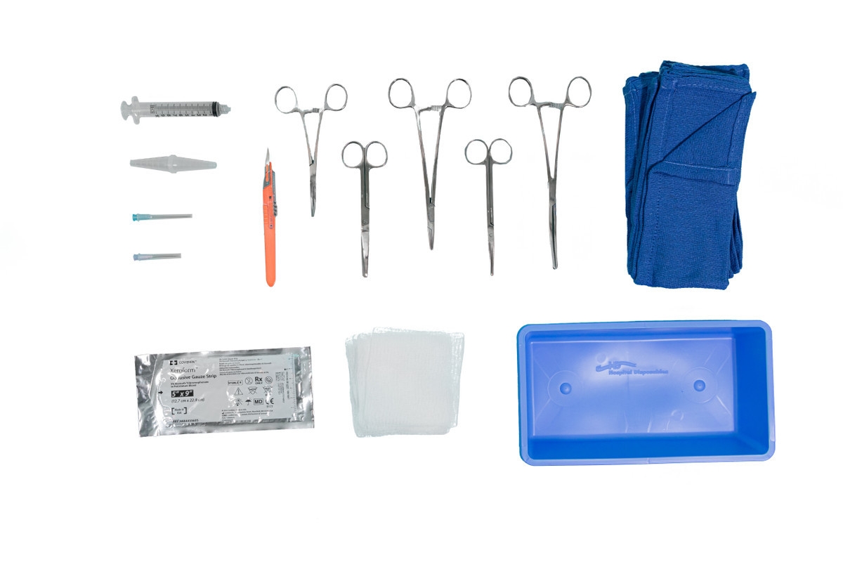Bioseal Chest Tube Tray - Cht012/20