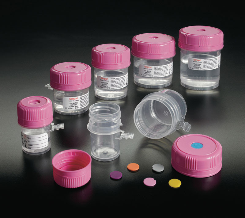 Simport Histotainer Prefilled Specimen Containers