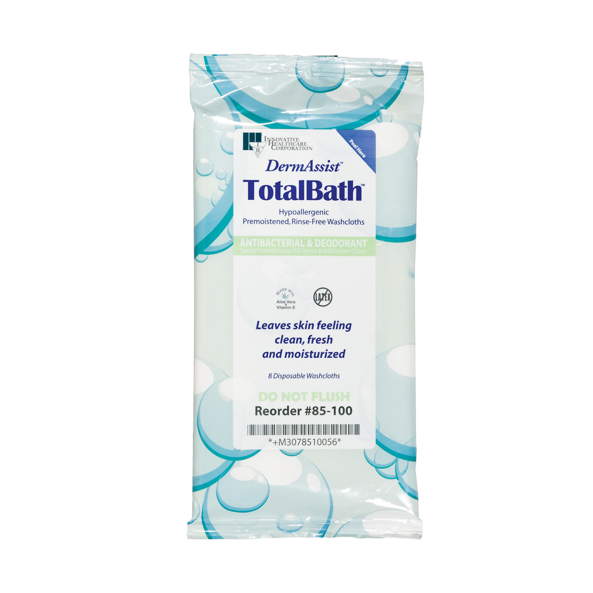 Innovative Dermassist Totalbath Wipes (10137_85-100)
