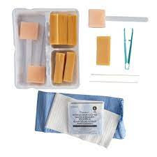 Cardinal Health Curity Sterile Dry Skin Scrub Prep Trays