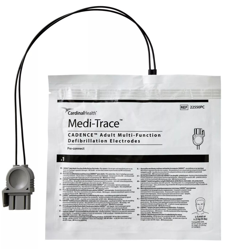 Cardinal Health Medi-Trace Cadence-Pc Defibrillation Electrodes