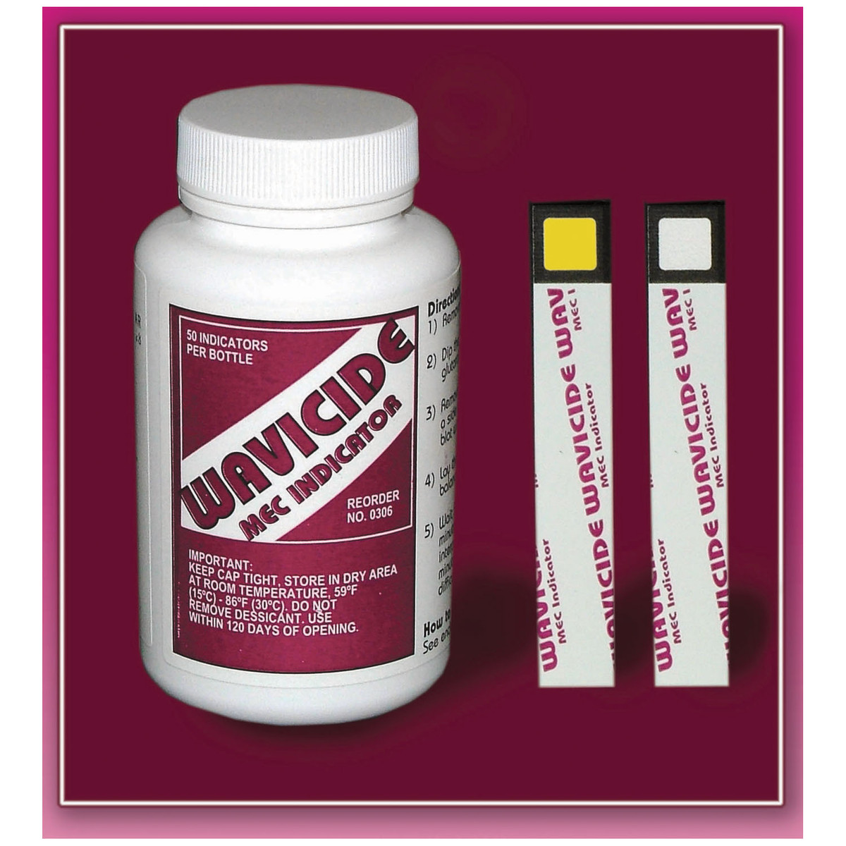 Medical Chemical Wavicide-01 Test Strips