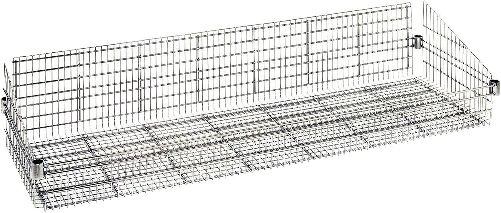 Quantum Medical Post Baskets - Chrome