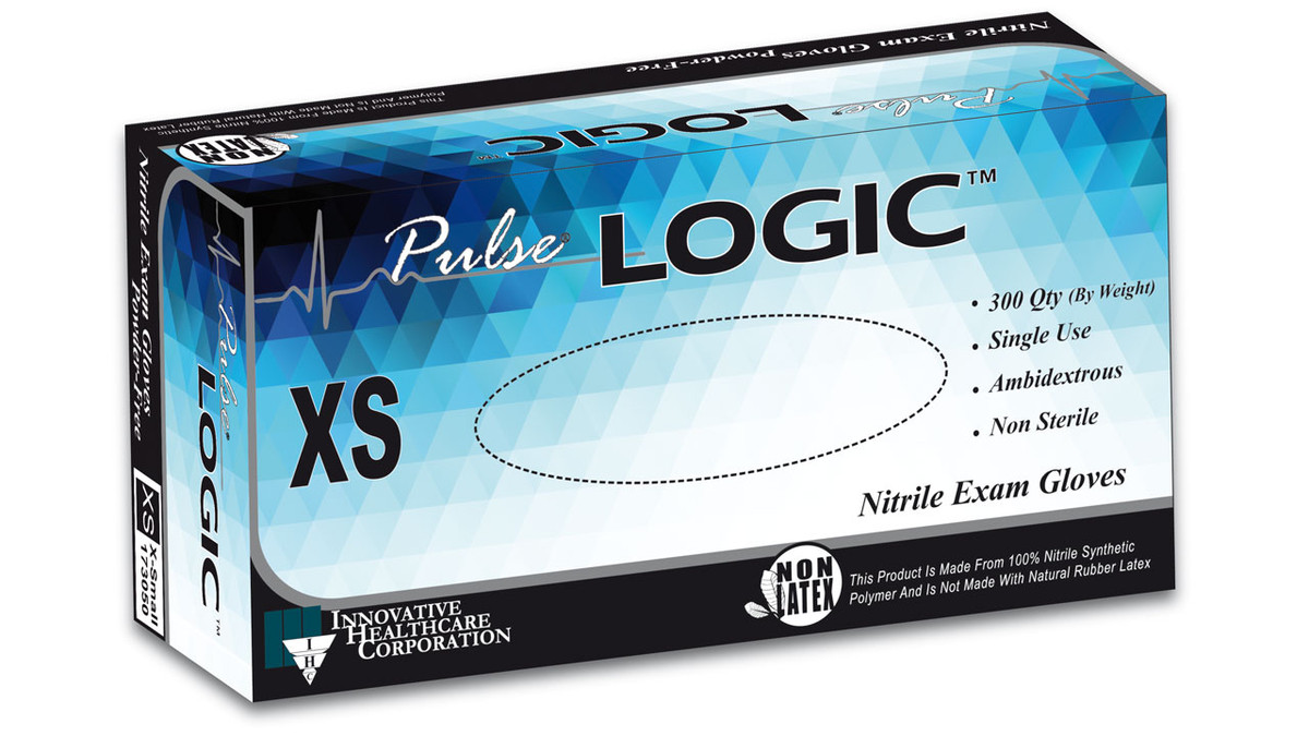 Innovative Pulse Logic Nitrile Exam Glove (10137_173050)