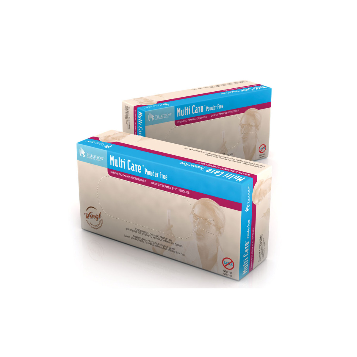 Dynarex Tillotson Multi Care Vinyl Exam Gloves - Non-Latex Polyvinyl Chloride (Pvc) Dynarex Tillotson Multi Care Vinyl Exam Gloves - Non-Latex Polyvinyl Chloride (Pvc)