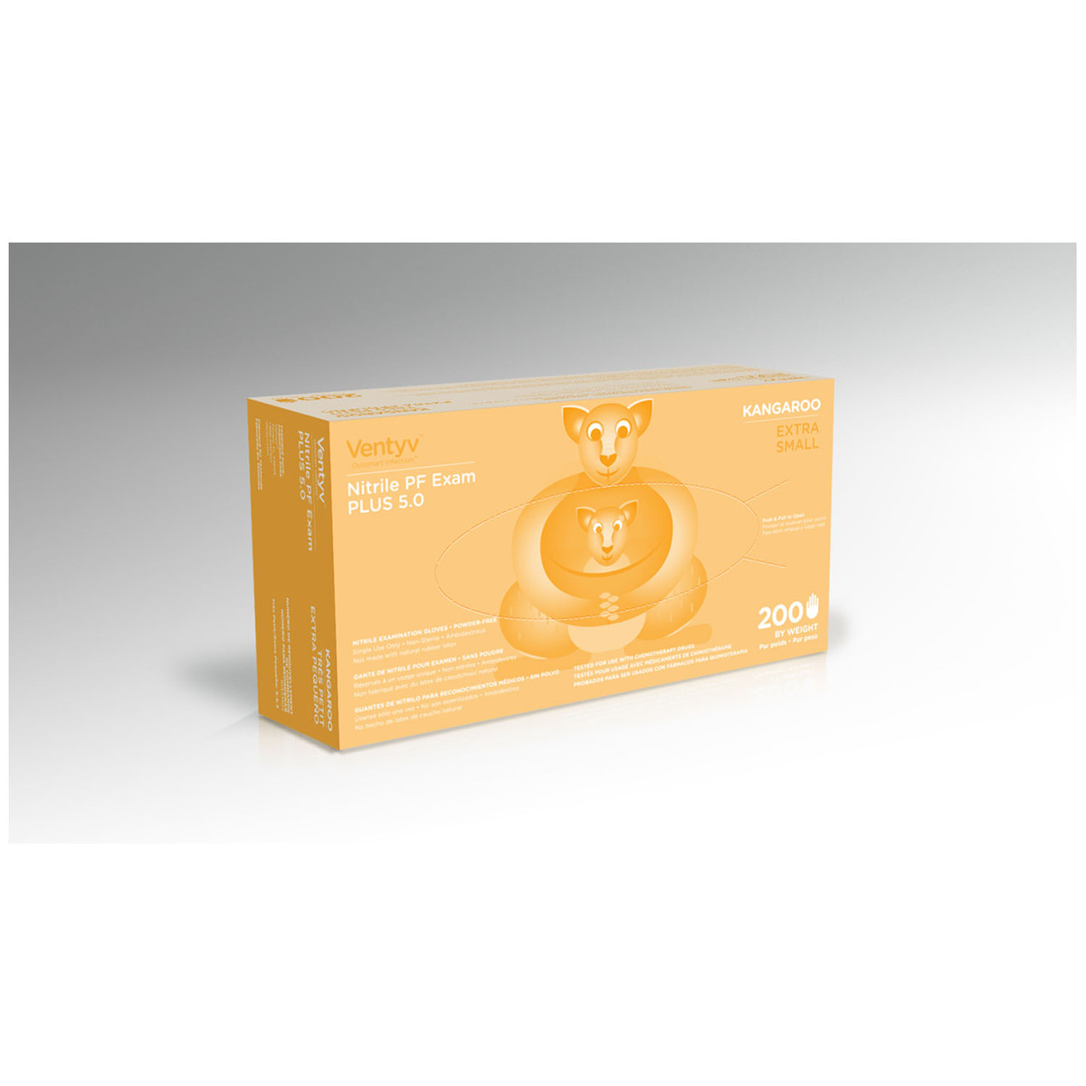 Ventyv Nitrile Powder Free Exam Glove Plus 5.0 (Kangaroo) (10137_10333103)