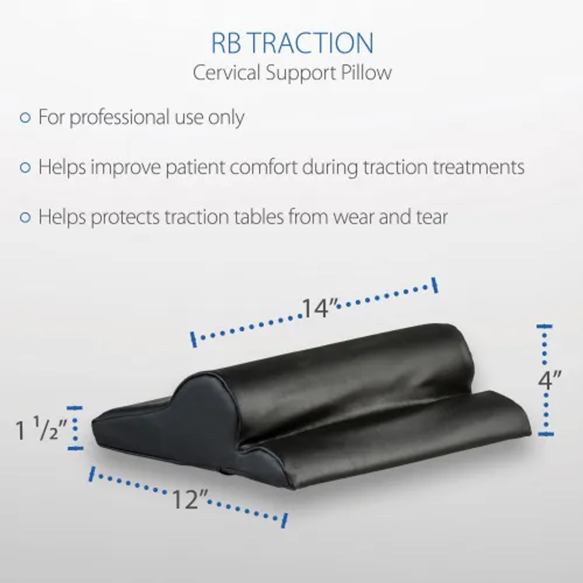 Core Products Traction Table Pillow (10137_FOM-112-BK)