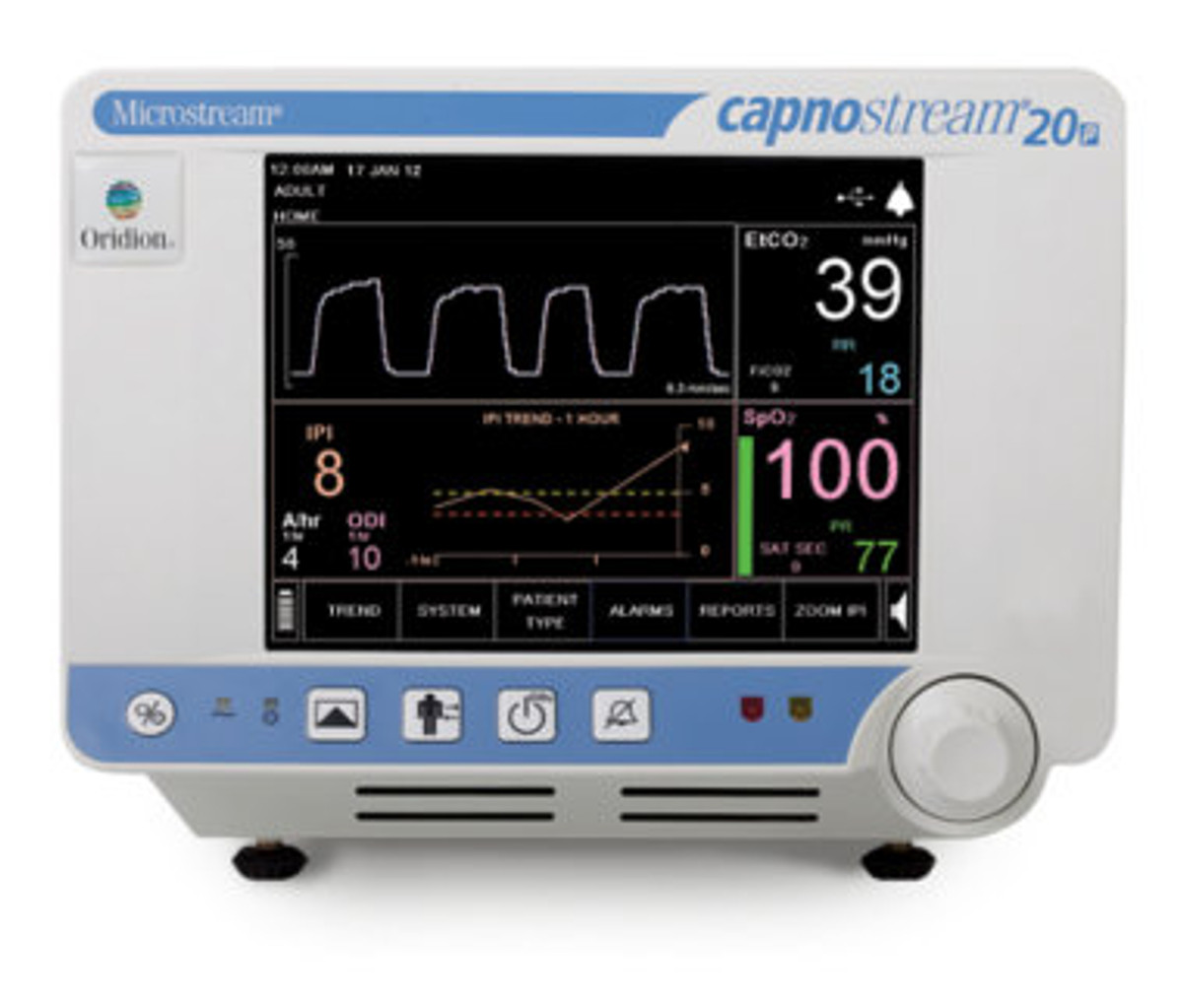 Medtronic Capnostream 20P Bedside Monitor (10137_CS08651-03)