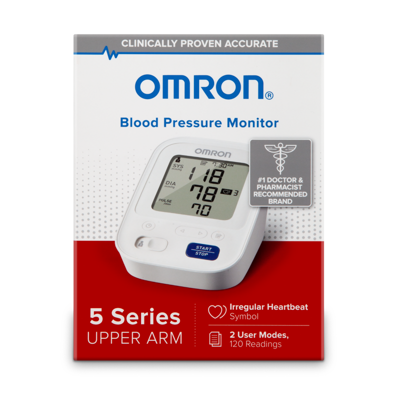 Omron 5 Series Upper Arm Blood Pressure Monitor