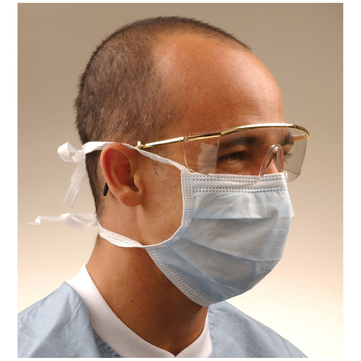 Crosstex Surgical Mask With Tie-On Laces (10137_GCS)