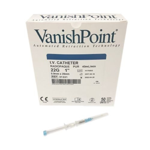 Retractable Vanishpoint Safety Iv Catheters (10137_31741)