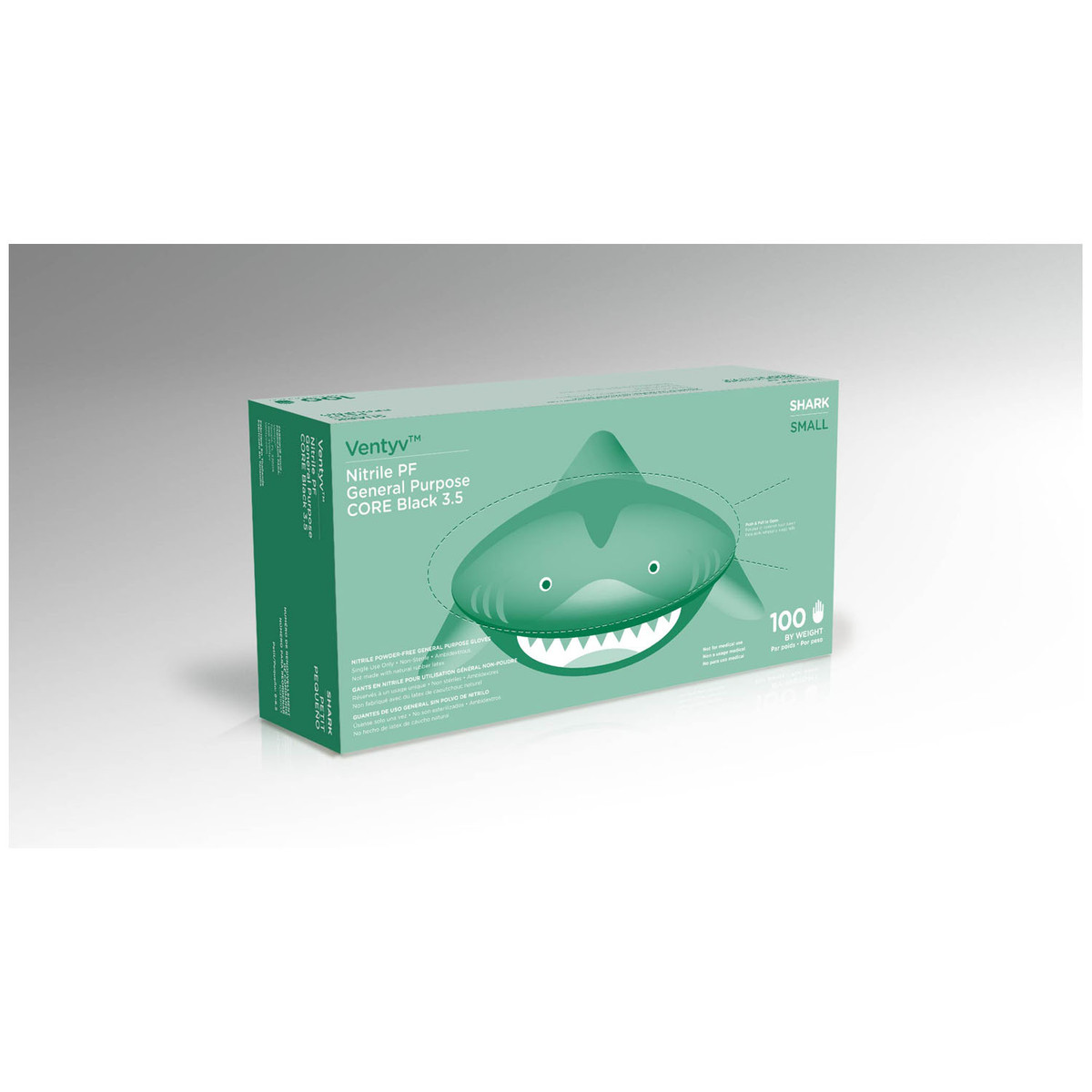 Ventyv Core 3.5 Nitrile General Purpose Gloves (Shark) (10137_10419103)