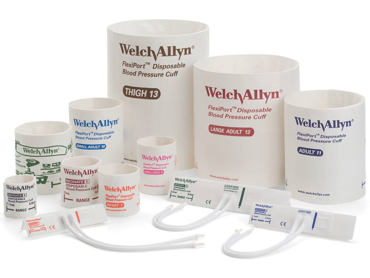 Welch Allyn Disposable Flexiport Cuffs (10137_SOFT-06-1TP)