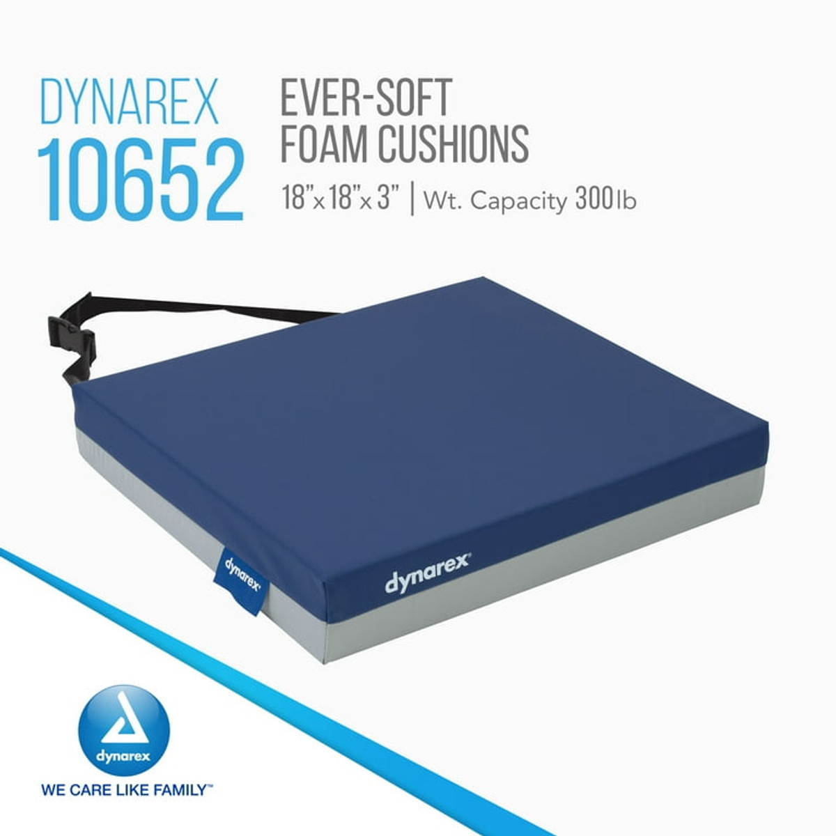 Dynarex Ever-Soft Gel-Foam Wheelchair Cushions