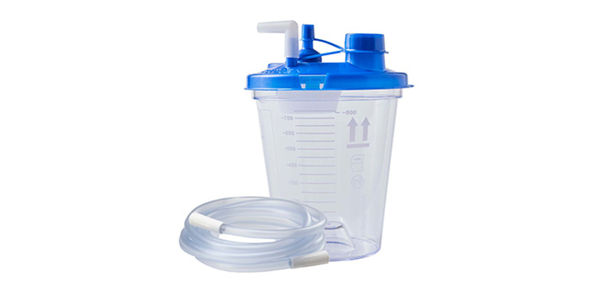 Cardinal Health Medi-Vac Semi-Rigid Suction Canister